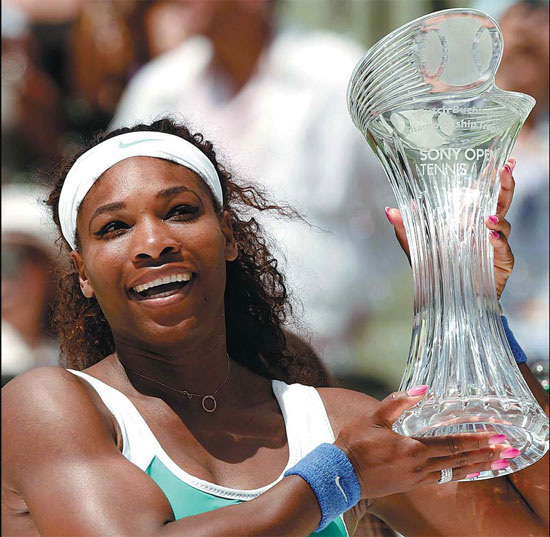 Serena wins Miami title