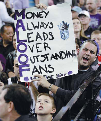 Sacramento fans rally to keep Kings at finale