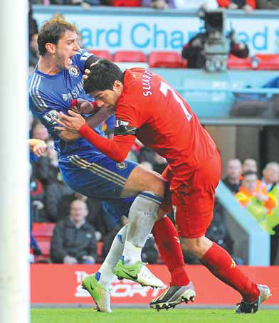 Suarez bite lands Liverpool in yet another controversy