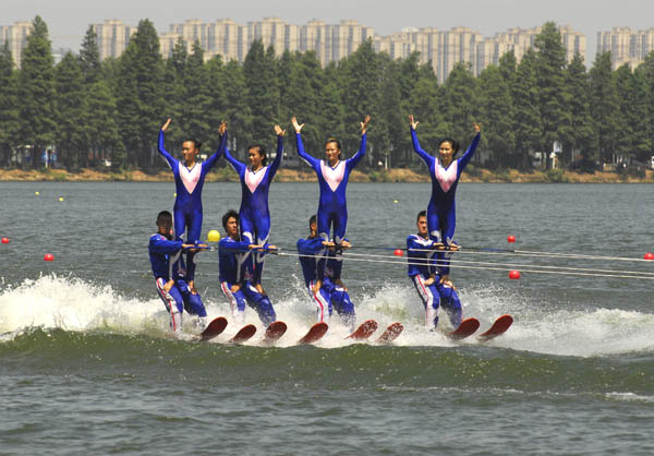 Water stunts in C China
