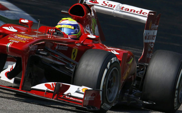 Practice session of the Italian F1 Grand Prix