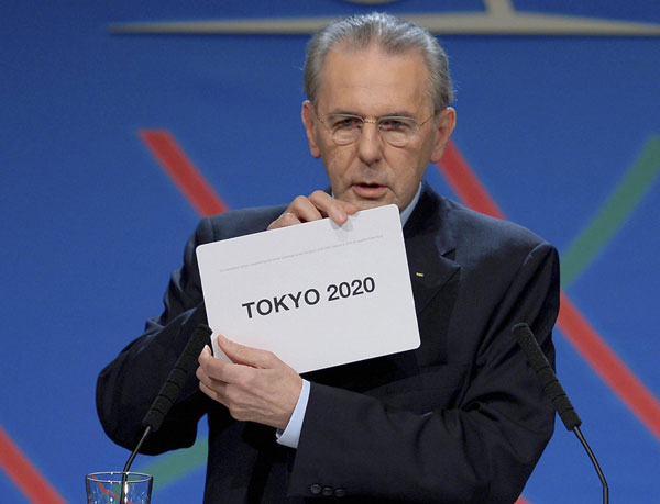 Abe speech helps secure 2020 Games for Tokyo