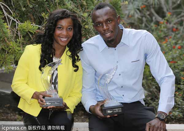Bolt, Fraser-Pryce win IAAF annual award