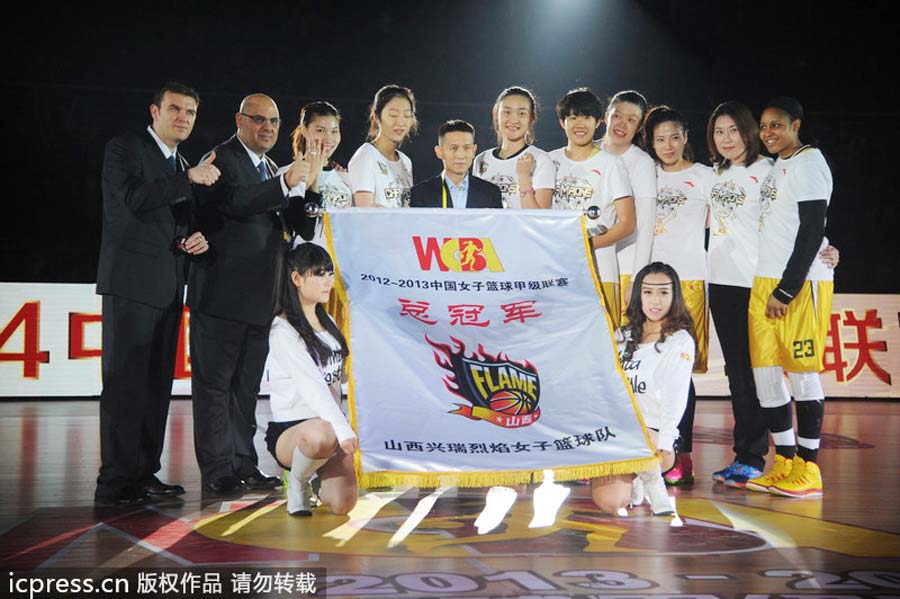 WCBA opens, Shanxi tastes championships glory