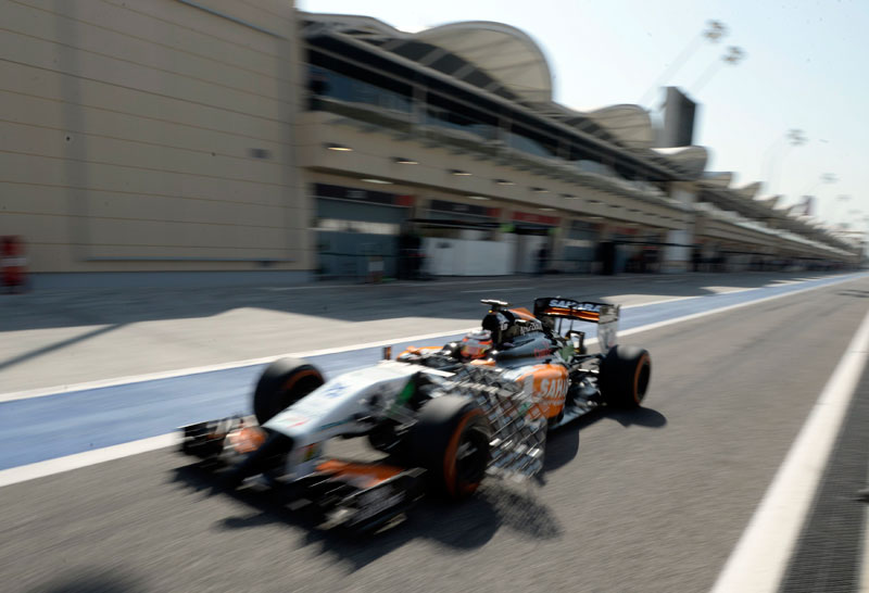 Formula One testing in Bahrain