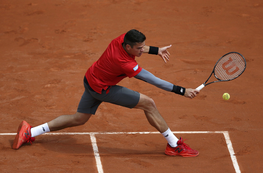 2014 French Open in action: Day 1