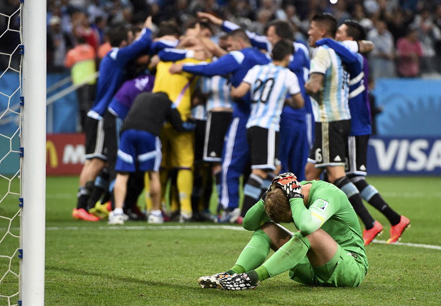 Argentina into World Cup final