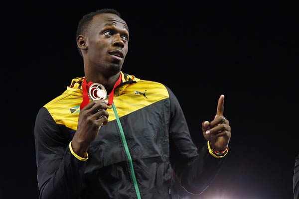 Bolt strikes first Commonwealth gold