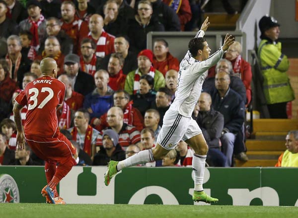 Ronaldo scores 70th as Real beats Liverpool 3-0
