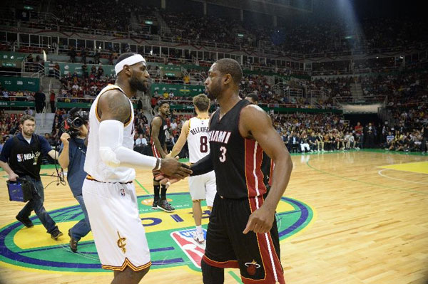 Wade didn't feel need to sell LeBron on staying with Heat