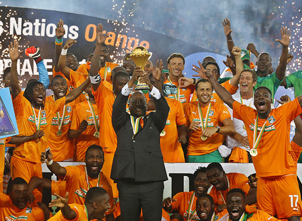 Coate d'Ivoire wins African Nations Cup on penalties
