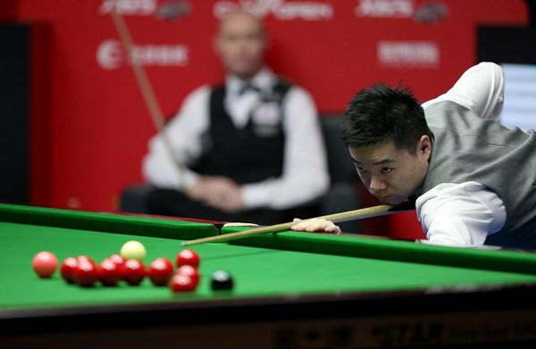 Wilson beats Ding to meet Serby in China Open final
