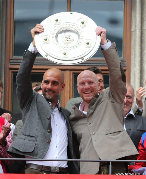 Bayern Munich celebrates 25th Bundesliga title