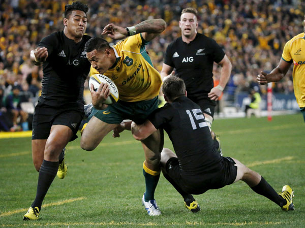 Australia stun All Blacks to win Rugby Championship