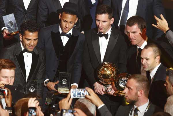 Messi wins unprecedented fifth Ballon d'Or