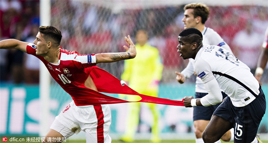 Switzerland draw with France 0-0 to reach round of 16