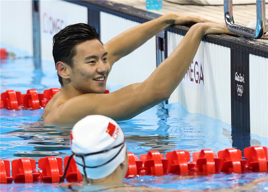 Chinese swimmers 'test the water' in Rio