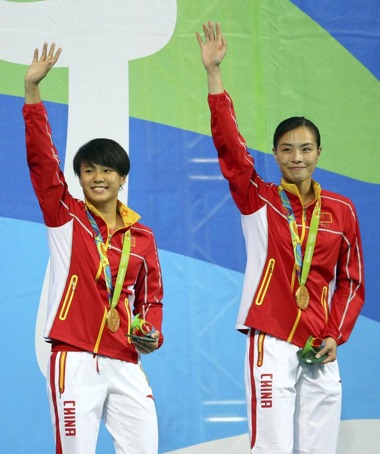 China wins first diving gold of Rio Games