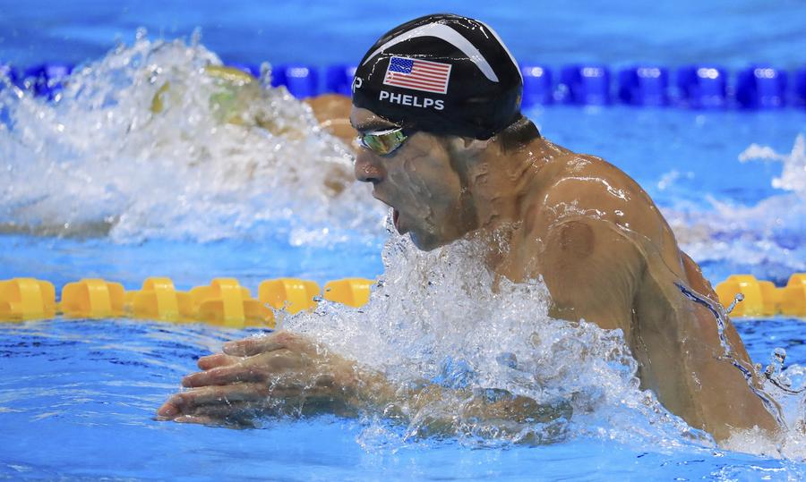 Phelps writes new page with four wins in same event