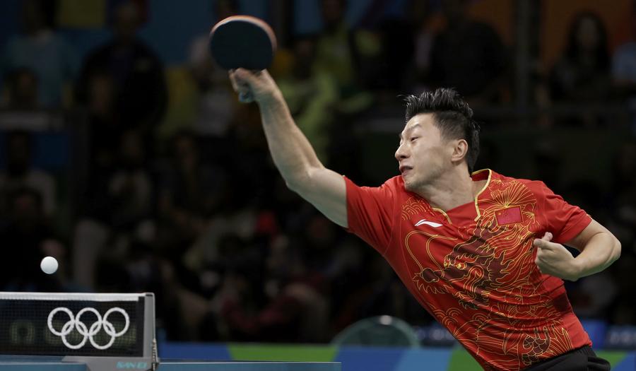 Ma Long wins Chinese derby to edge defending champion