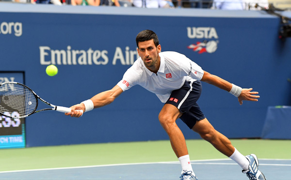 Djokovic past Monfils to his seventh US Open final