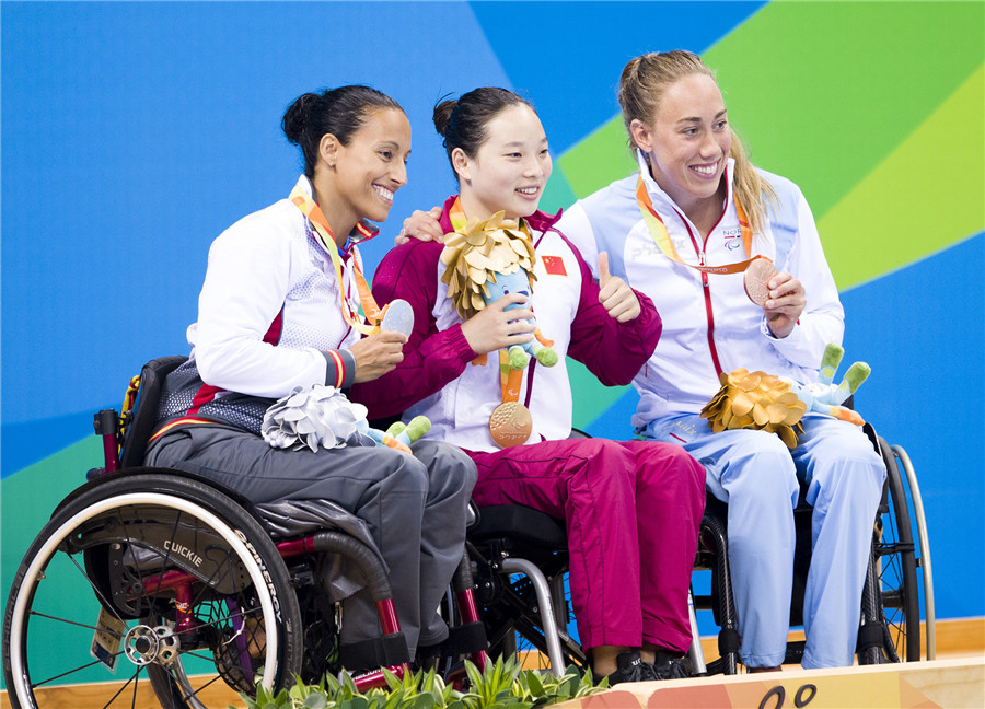 Paralympics highlights: China wins 26 gold medals in 3 days