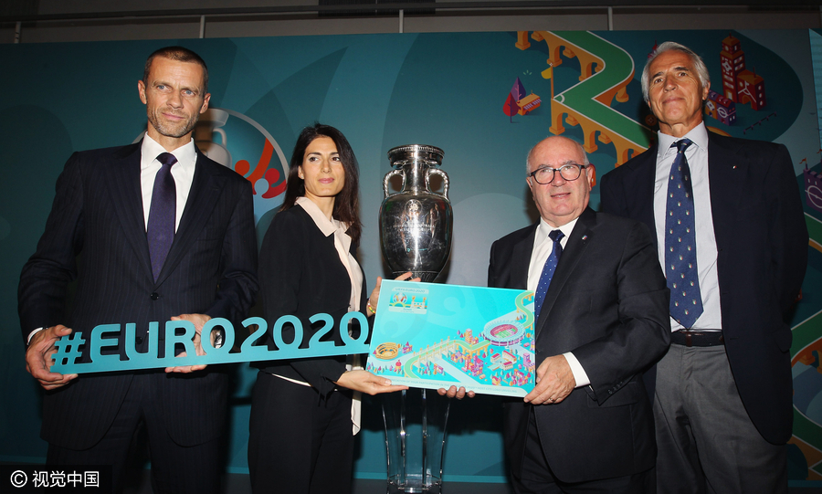 UEFA Euro Roma 2020's official logo unveiled