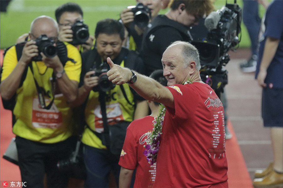 Guangzhou Evergrande claims 6th straight CSL title