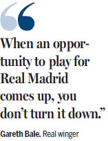 Real banks on Bale's brilliance