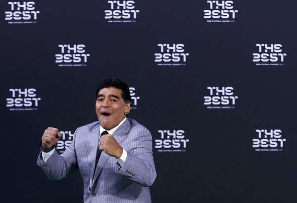 Diego Maradona hopeful of future Napoli role