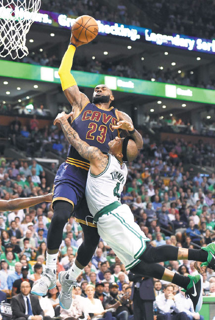 LeBron has Celtics scared of his shadow