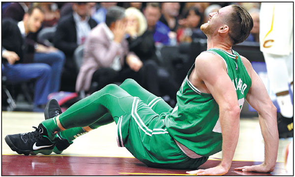 Celtics mirror Hayward's pain