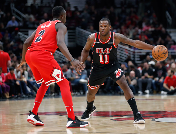 Heat beat Bulls 100-93 in NBA