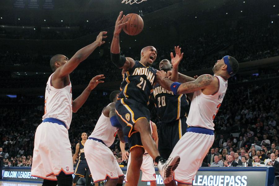 Pacers defeated Knicks 103-96 in overtime