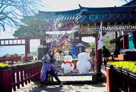Trip to Nami Island presents tourists with exotic experience