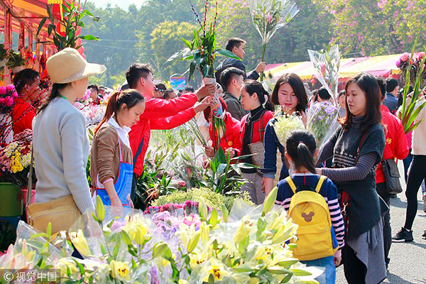 Magic of flowers allows people to celebrate their lives