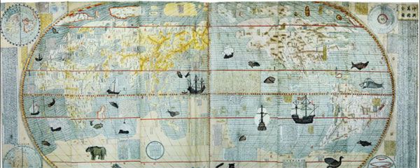 Landmark meeting of two cultures