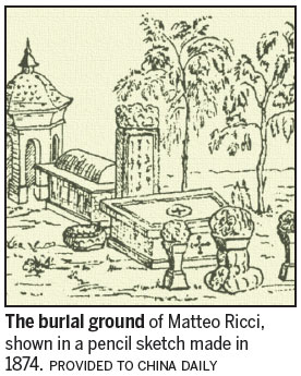 Landmark meeting of two cultures