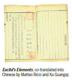 Landmark meeting of two cultures