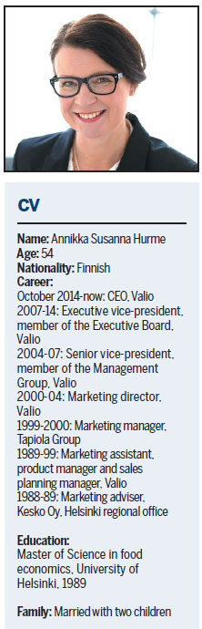 Valio winning over Chinese consumers