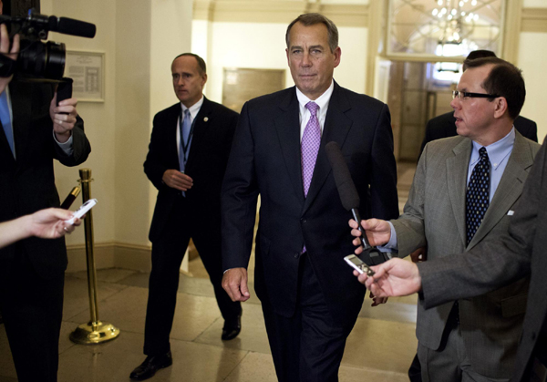 Obama, Boehner meet again over 'fiscal cliff'