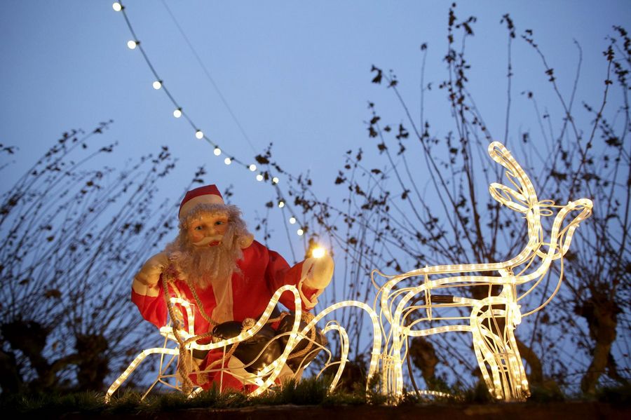 Photo special: Santa Claus gets around