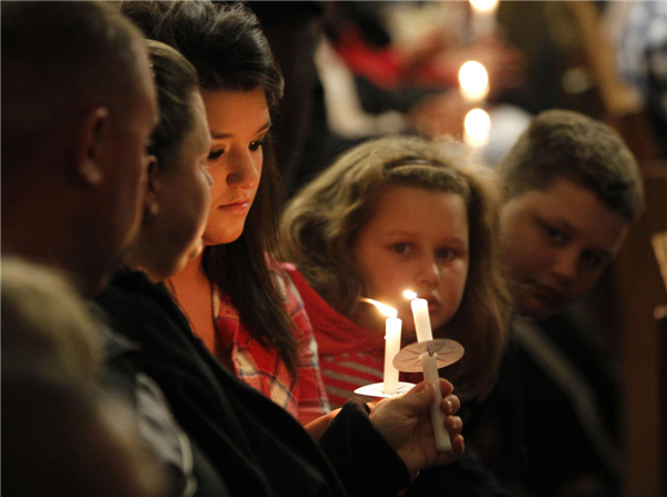 Candlelight vigil held after Texas blast