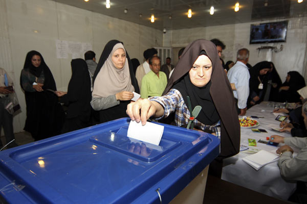 Partial vote count in Iran gives Rowhani wide lead