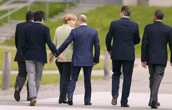 G8 focuses on taxation, counter-terrorism at final day