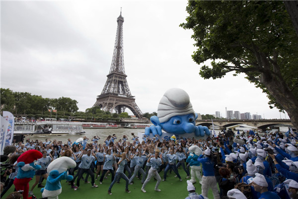 Global Smurfs Day celebrations