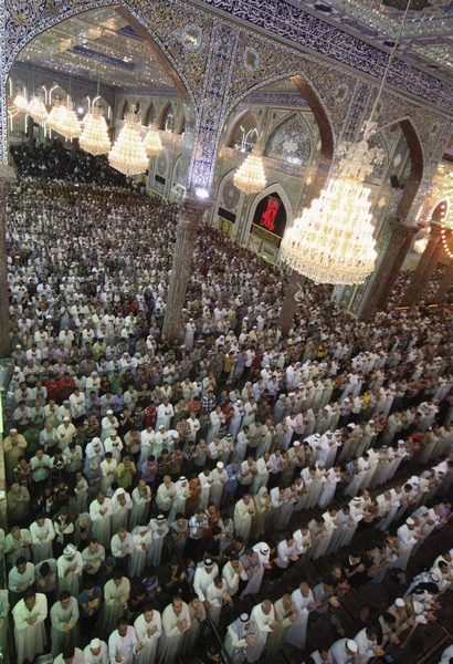 Islam gather for Sha'abaniya pilgrimage in Kerbala
