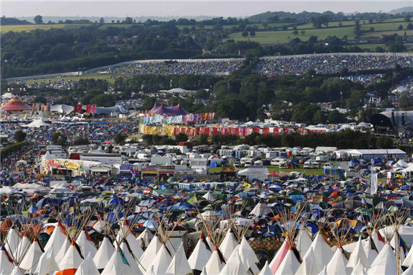 Glastonbury music festival kicks off
