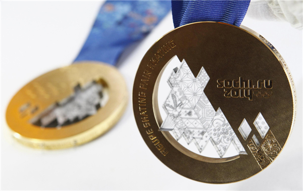 Sochi 2014 Winter Olympic Games medals unveiled