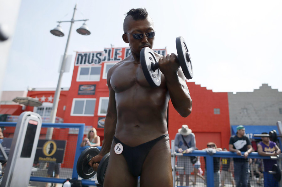 Muscle Beach Independence Day